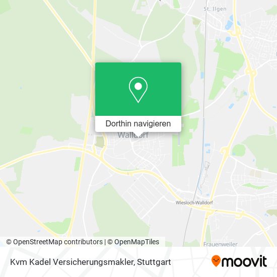 Kvm Kadel Versicherungsmakler Karte