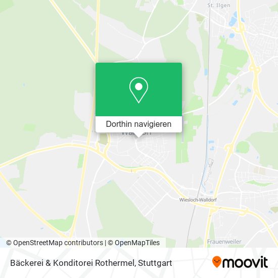 Bäckerei & Konditorei Rothermel Karte