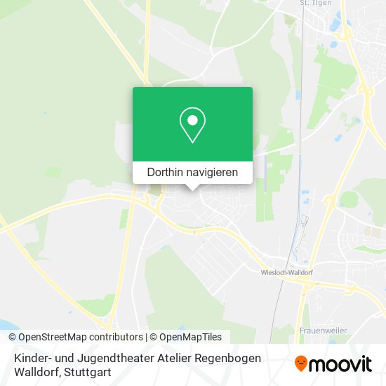Kinder- und Jugendtheater Atelier Regenbogen Walldorf Karte
