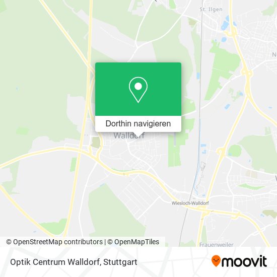 Optik Centrum Walldorf Karte