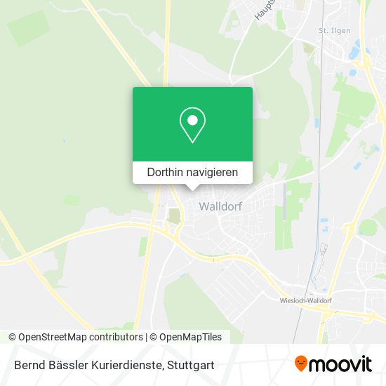 Bernd Bässler Kurierdienste Karte