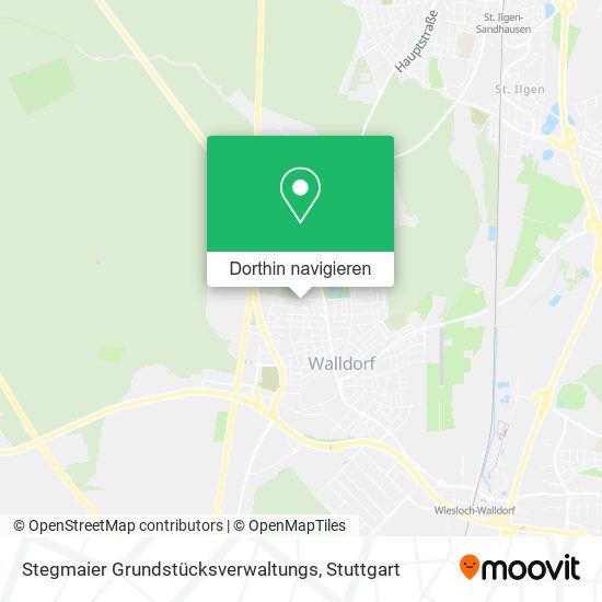 Stegmaier Grundstücksverwaltungs Karte