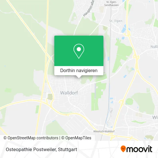 Osteopathie Postweiler Karte