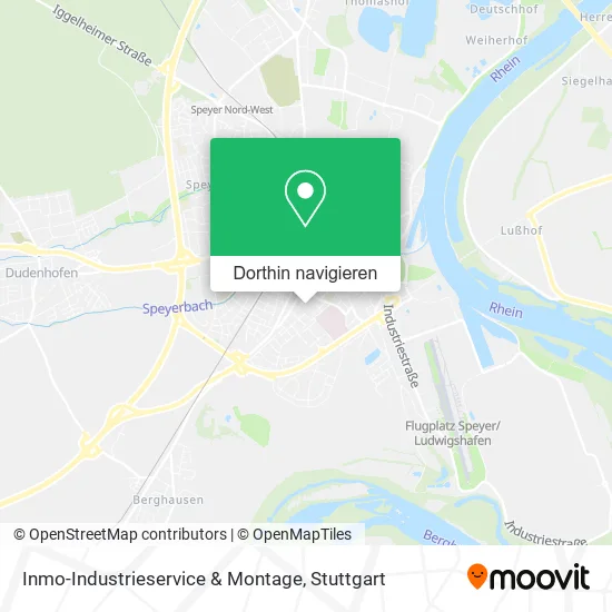 Inmo-Industrieservice & Montage Karte