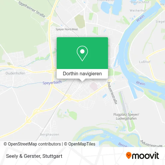 Seely & Gerster Karte