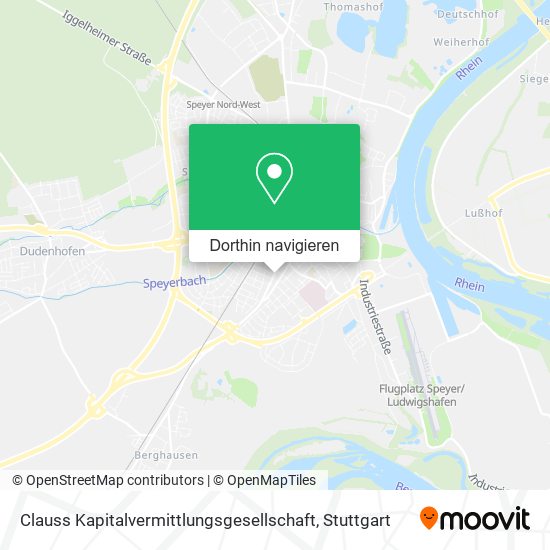 Clauss Kapitalvermittlungsgesellschaft Karte
