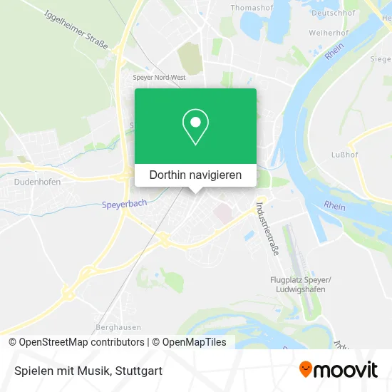 Spielen mit Musik Karte