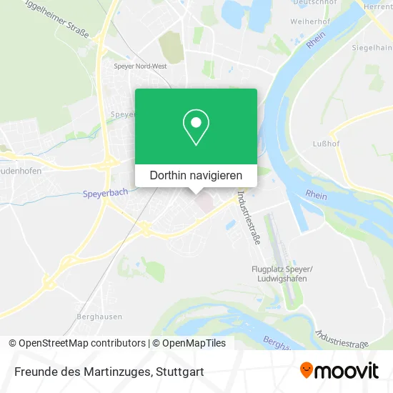 Freunde des Martinzuges Karte