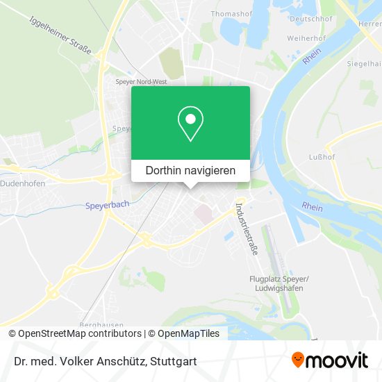 Dr. med. Volker Anschütz Karte