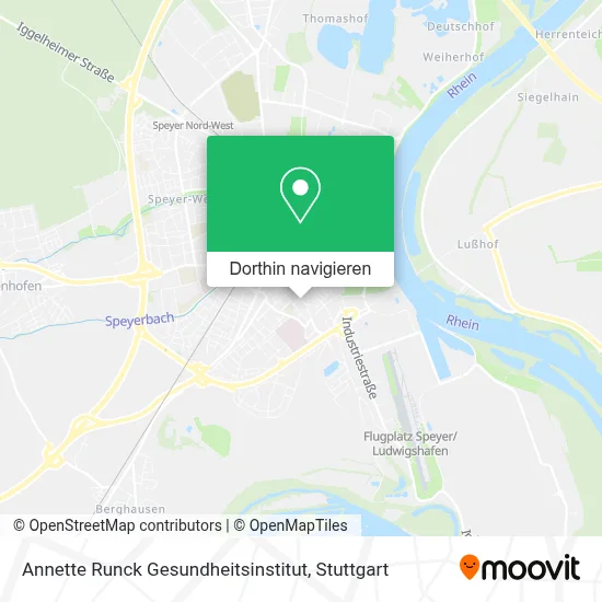 Annette Runck Gesundheitsinstitut Karte