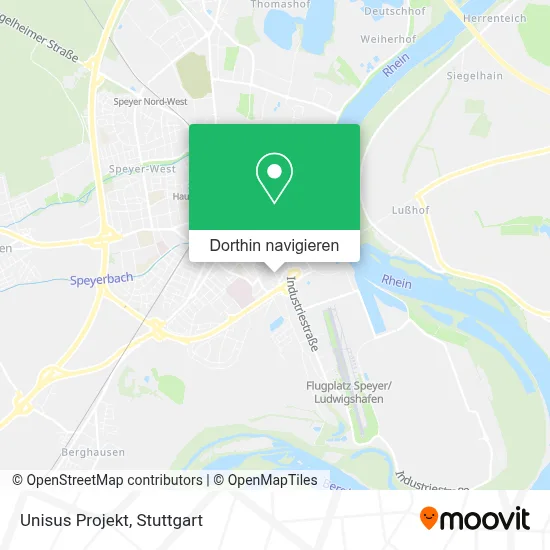 Unisus Projekt Karte