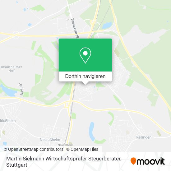 Martin Sielmann Wirtschaftsprüfer Steuerberater Karte