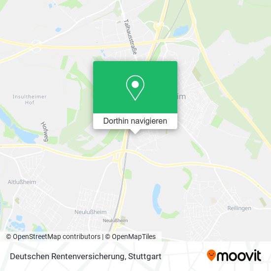 Deutschen Rentenversicherung Karte