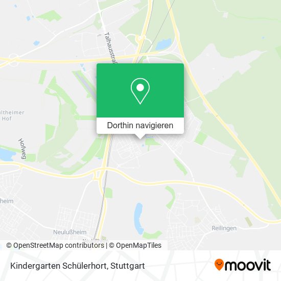 Kindergarten Schülerhort Karte