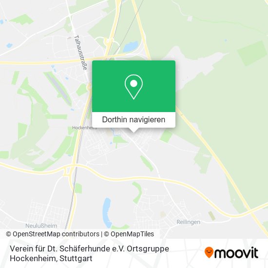 Verein für Dt. Schäferhunde e.V. Ortsgruppe Hockenheim Karte