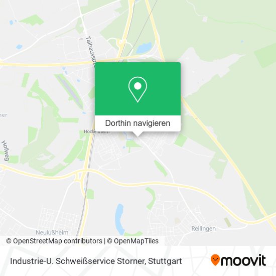Industrie-U. Schweißservice Storner Karte