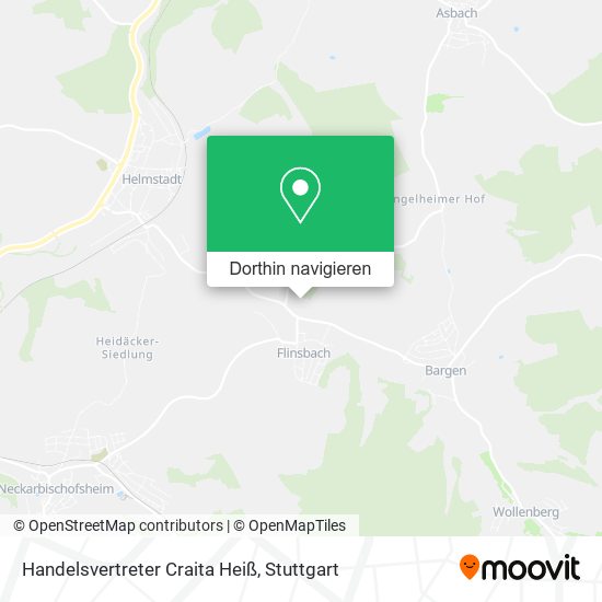Handelsvertreter Craita Heiß Karte