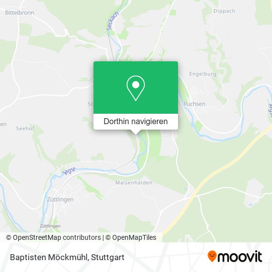 Baptisten Möckmühl Karte