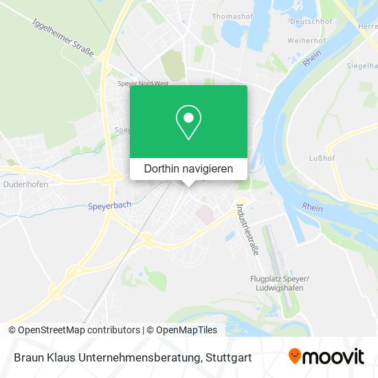 Braun Klaus Unternehmensberatung Karte
