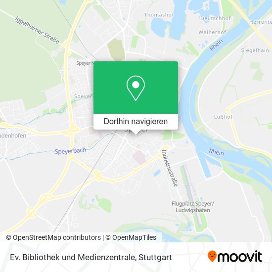 Ev. Bibliothek und Medienzentrale Karte