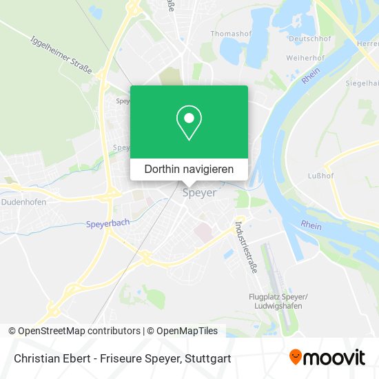 Christian Ebert - Friseure Speyer Karte