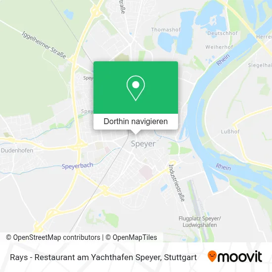Rays - Restaurant am Yachthafen Speyer Karte