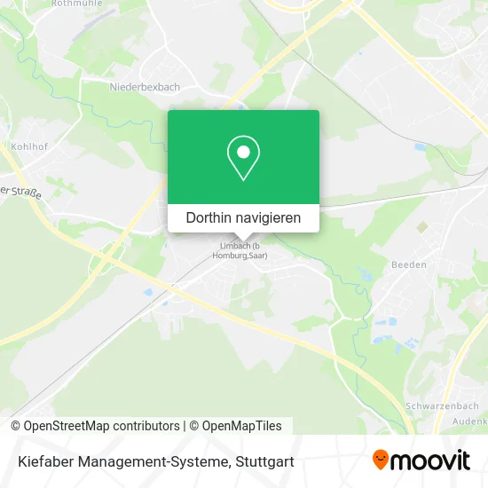 Kiefaber Management-Systeme Karte