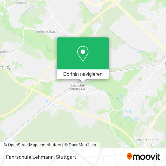 Fahrschule Lehmann Karte