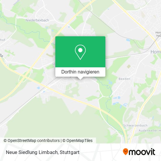 Neue Siedlung Limbach Karte