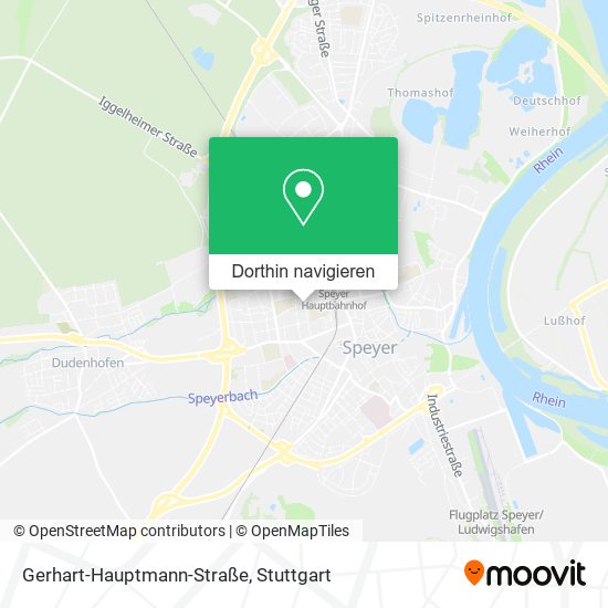 Gerhart-Hauptmann-Straße Karte