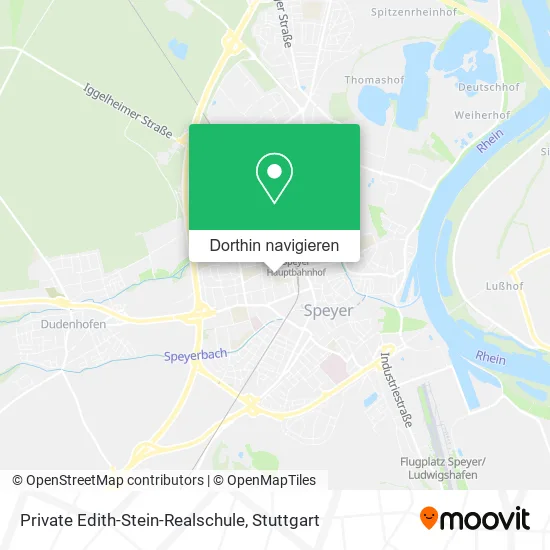 Private Edith-Stein-Realschule Karte