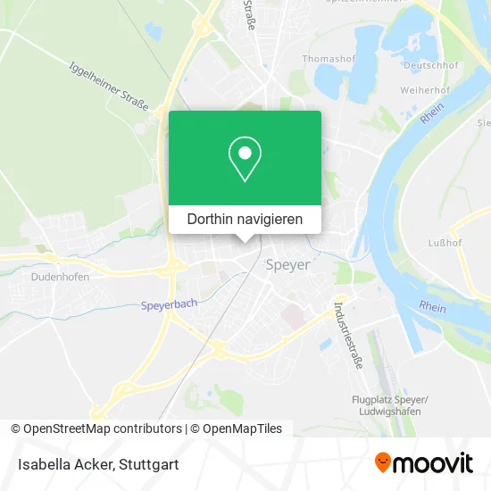 Isabella Acker Karte