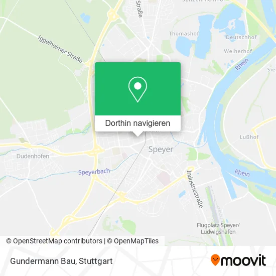 Gundermann Bau Karte