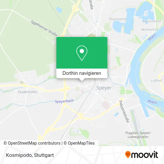Kosmipodo Karte