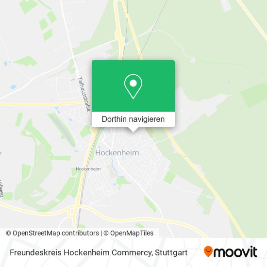 Freundeskreis Hockenheim Commercy Karte