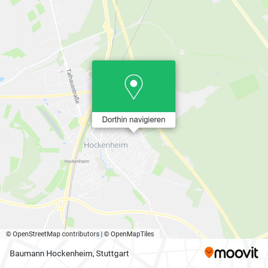 Baumann Hockenheim Karte