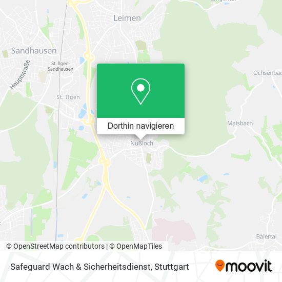 Safeguard Wach & Sicherheitsdienst Karte