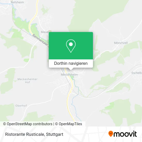 Ristorante Rusticale Karte