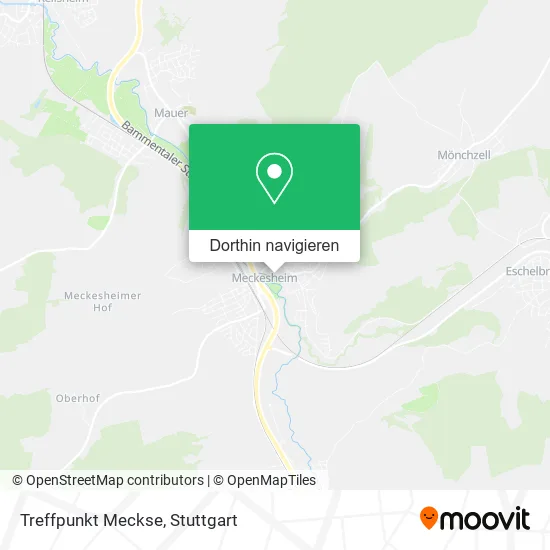 Treffpunkt Meckse Karte