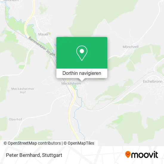 Peter Bernhard Karte