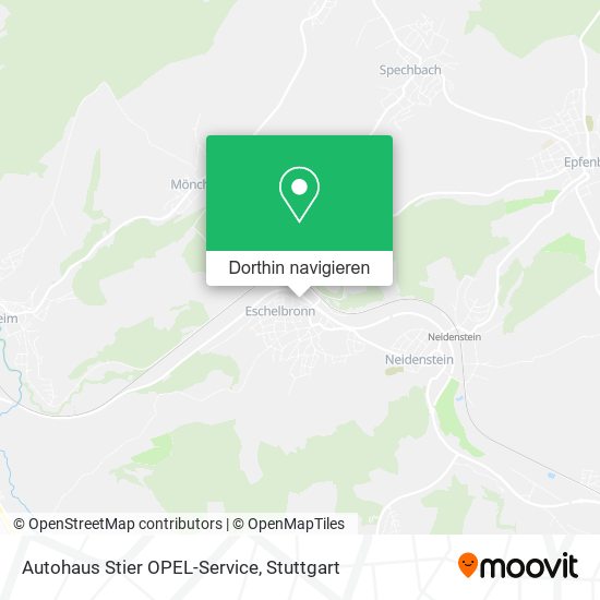 Autohaus Stier OPEL-Service Karte