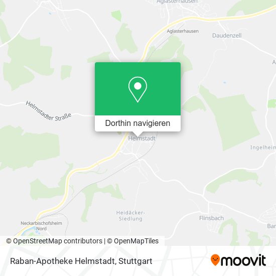 Raban-Apotheke Helmstadt Karte