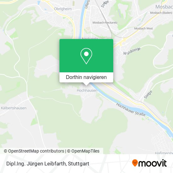 Dipl.Ing. Jürgen Leibfarth Karte