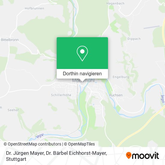 Dr. Jürgen Mayer, Dr. Bärbel Eichhorst-Mayer Karte