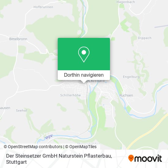 Der Steinsetzer GmbH Naturstein Pflasterbau Karte