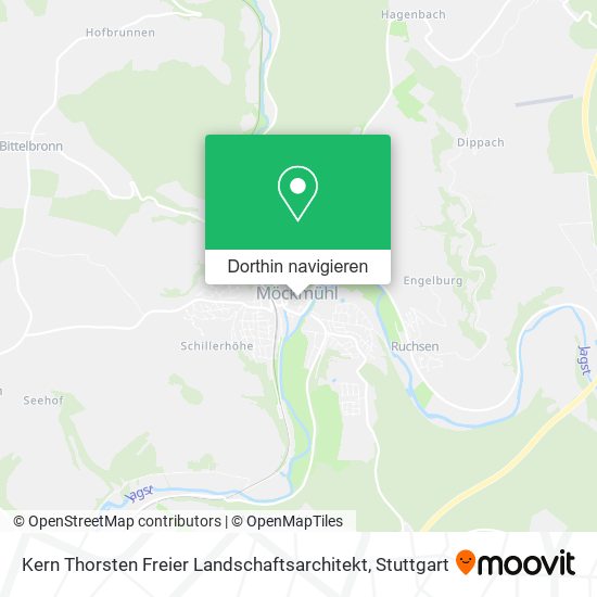 Kern Thorsten Freier Landschaftsarchitekt Karte