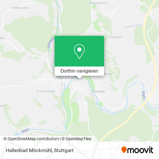 Hallenbad Möckmühl Karte