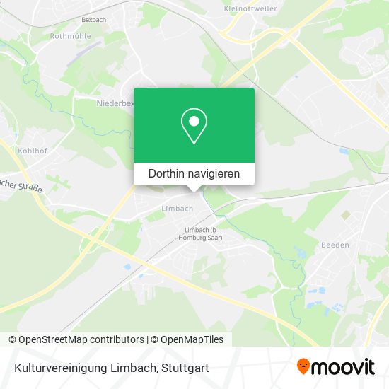 Kulturvereinigung Limbach Karte