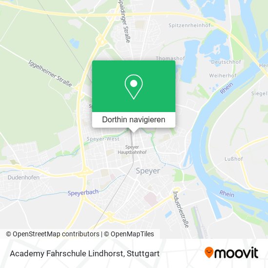Academy Fahrschule Lindhorst Karte