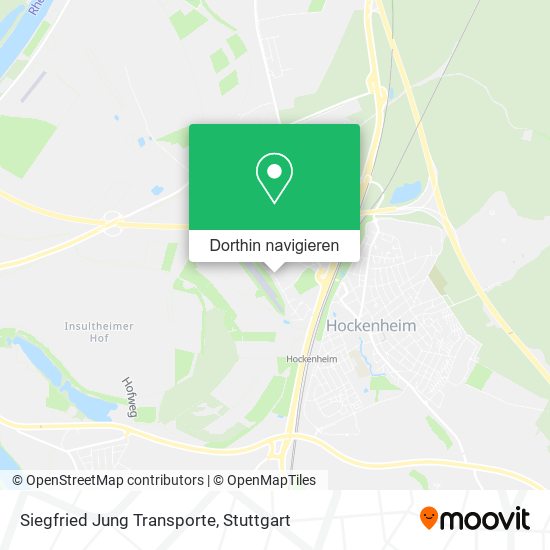 Siegfried Jung Transporte Karte